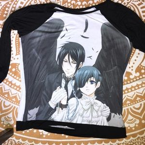 Black Butler Pajama Top
